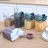 Pote Selado Caixa de Armazenamento de Grãos Doméstica Pote de Feijão Plástico Grau Alimentício Balde de Arroz de Cozinha Pote Pequeno de Armazenamento