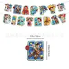 Decoración para Fiesta de Cumpleaños Temática Toy Story Transfronteriza Banner Globo Pastel Banderín Set