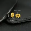 Prata Esterlina S925 Galvanizada a Ouro 24K e Prata Acessórios Espaçadores Feitos à Mão Joias DIY Pulseiras Trançadas Colares Acessórios Pequenos Versáteis
