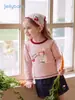 Camiseta interior para niñas Jellybaby, Camiseta de manga larga para niños, Ropa nueva de otoño 2026 para niños, Ropa de otoño para bebé niña