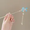 Grampo de Cabelo com Borla Floral de Alta Qualidade, Grampo de Cabelo Estilo Antigo, Novo Grampo de Cabelo Estilo Chinês Hanfu, Acessórios de Cabelo, Acessórios para Cabeça, Acessórios