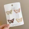 Pinzas para el cabello infantiles de moda con forma de estrella, versátiles y no dañan el cabello, juego de pasadores para arreglar mechones sueltos y flequillo, accesorios para el cabello para niñas