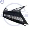 53102-06630 Grade de Ventilação Preto Fosco (Sem Furo para Radar) Adequado para Toyota Camry Híbrido 17-