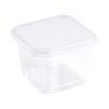 Caja para Pastel Mousse de Mil Capas, Copa de Madera Transparente para Pastelería, Caja Cuadrada para Postres, Caja de Empaque para Dulces con Diseño Antiempañamiento