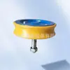 Rueda de Soporte para Carro Minero 180/200 Rueda de Soporte Única Revestimiento de Rueda de Poliuretano con Parámetros Completos