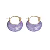 Pendientes de Goteo de Alta Gama en Forma de U, Diseño de Nicho, Pendientes de Moda y Versátiles, Mismo Estilo que Xiaohongshu, Pendientes Elegantes
