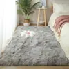 Tapete de Quarto Longo ao Lado da Cama Sala de Estar Mesa de Centro Casa Quarto de Menina Cobertor de Pelúcia para Cama Completa Tapete de Chão na Frente da Cama