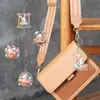 Colgante de Conejo de Pascua Feliz Transfronterizo Llavero para Teléfono Móvil Decoración de Bolsa Coche