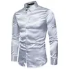 Transfronterizo 2024 primavera nuevo talla europea camisa de vestir para hombre moda camisa de manga larga camisa casual para hombre abrigo para hombre