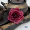 Flores Artificiales de Camelia Personalizadas con Hojas al por Mayor Flores Falsas Flores Artificiales Decoración de Escena Materiales para Manualidades Flores Falsas de Rosa