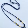 Collar Colgante de Jade para Mujer, Colgante de Buda, Hebilla de Paz, Cuerda para Colgar en el Cuello, Cordón de Collar Tejido a Mano