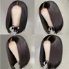 Amazon Cross-border Peruca Fashion Nova Europeia e Americana com Renda Frontal Ponto Médio Reta Peruca com Renda Frontal Cobertura Completa da Cabeça