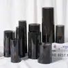 Luces de Velas Hotel Restaurante Atmósfera a la Luz de las Velas Accesorios de Decoración Acrílico Negro Llama Velas Electrónicas Transfronterizo