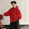 Chaqueta con capucha de bloques de color de moda para otoño e invierno Aimobebe, chaqueta softshell impermeable y cortavientos para exteriores, unisex
