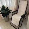 Nuevo Cojín para Sillón Reclinable de Peluche Respaldo Integrado Otoño e Invierno Oficina Descanso para Almorzar Silla Cama Plegable Perezosa Cojín