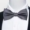 Estoque Pronto do Fabricante Gravata Borboleta Jacquard Formal Masculina para Negócios, Casamento, Festa, Gravata Borboleta Floral de Poliéster em Forma de Seta