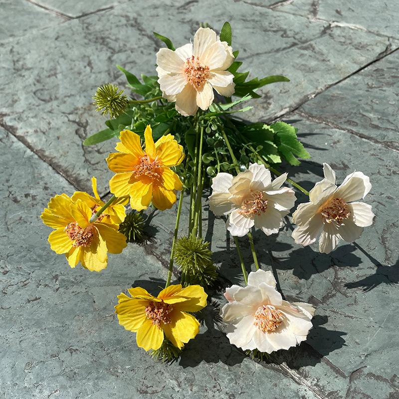 聚美-手札二叶莲-黄色