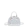 Bolso de Axila de Lunares para Mujer, Nueva Tendencia de Verano 2026, Bolso de Hombro de Mano para el Trabajo, Bolso Cubo de Concha de Gran Capacidad