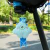Decoração refletiva para pendurar em bicicleta, fita para pendurar em bicicleta, faixa de aviso de segurança, destaque para andar à noite, decoração para pendurar em mochila