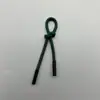 Cordón para cremallera con doble punta de cobre, cordón colorido para ropa, gabardinas, bolsos y pequeños accesorios