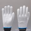 Guantes de gasa gruesos de algodón nailon gris-negro resistentes al desgaste y a la suciedad protección para el trabajo laboral guantes de protección laboral
