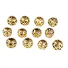 Prata Antiga 10mm Furo Grande Contas Vazadas Contas Espaçadoras Redondas Retro Acessórios DIY Liga Bola Oca Contas Soltas Acessórios para Joias