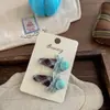 Invierno Nuevo Tela de Cuadros Lazo Accesorios para el Cabello de Niños Pasadores Lindos Diadema para Niñas Cinta para el Cabello Accesorios para la Cabeza Pasadores