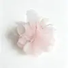 Adorno de Encaje de Organza con Flor de Gradiente Estéreo de 14 cm para Ropa, Zapatos, Sombreros y Decoraciones para la Cabeza, Accesorios DIY