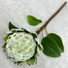 Decoração de casa retro nórdica flor artificial toque flocado artesanato fruta Sakya tecido de seda material flor artificial decoração de mesa