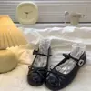 Zapatos Mary Jane Franceses para Niñas 2025 Primavera y Otoño Nuevos Zapatos de Cuero para Niños Mayores, Zapatos de Princesa Bajos