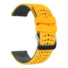 Adecuado para Huawei Gt6 Samsung S3 Garmin Xiaomi Suunto Smart Watch Correa de Silicona Bicolor Aliento de Bebé de 22 mm