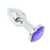 Fabricantes de plug anal de metal atacado plug de ânus traseiro de aço inoxidável gay fun anal plug adulto brinquedos sexuais em nome do cabelo