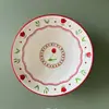 Color de bajo vidriado Tazón de sopa de 7 pulgadas Tazón para fideos Tazón de sopa Tazón para sopa de res Fabricante Venta al por mayor Tienda de 2 yuanes Compra Porcelana para el hogar