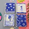 A7 Caderno Espiral com Aba Caderno Pequeno para Estudante Bolso com Aba Calças Mini Caderno Diário Bloco de Notas Portátil para Escritório Atacado