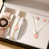 Joyería simple de moda para comercio exterior, collar, pulsera, anillo, juego de pendientes, accesorios para relojes, en stock