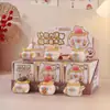 Nuevo Gato de la Suerte que Genera Dinero Piedra de Cristal de Energía Caja Sorpresa Decoración de Oficina Figura de Resina Regalo Creativo