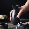 Conjunto Japonês de Cerâmica Pintado à Mão para Vinho Branco Sake Taça de Vinho Dispensador Taça Pequena Jarra de Vinho Criativo 1 Jarra 4 Taças