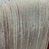 2MM tallada pequeña redonda perla vidrio de proteína Mini perla collar clavícula pulsera ropa bolsa cadena de perlas sueltas