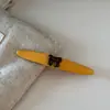 Pasador Marrón Maillard con Lazo Pinza para Flequillo Ondulado Pinza de Pico de Pato para Cabello Suelto Pasador Pinza Lateral Accesorios para el Cabello