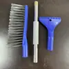 Pá de Neve Raspador de Neve para Carro com Escova Ferramenta Multifuncional para Remoção de Neve Degelo de Inverno Cabo Longo Raspador Espessado Neve Atacado