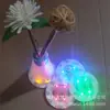 Pegatinas para botellas de vino luminosas de cóctel de cerveza caliente transfronterizas Posavasos luminosos LED Pegatinas para tazas logo imprimible