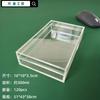 Caja de Regalo Rectangular Transparente con Tapa, Caja de Empaque para Regalo en Stock, Caja de Plástico Ps Engrosado, Personalizable con Impresión de Logo