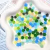 Nuevas y versátiles decoraciones para uñas color sólido y rosa, con diseños de flores primaverales tridimensionales y delicadas, perfectas para esmalte de uñas, aretes y adornos de resina.