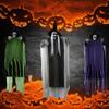 Decoración de Halloween, fantasma colgante, calabaza, decoración de casa embrujada, accesorios, control de voz, atmósfera eléctrica, decoración de campo, terror