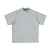 2025 Verano Nuevo Camisetas Básicas de Peso Pesado de Manga Corta para Hombre y Mujer, Marca de Moda Simple Color Puro Versátil Camisetas con Contenido de Algodón