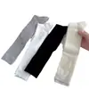 Meias JK Sem Costura Branco Leite Ligeiramente Compressivas Acima do Joelho Primavera/Verão Finas Antiderrapantes Estilo Puro Desejo Meias de Cano Médio para Mulheres