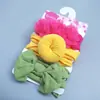 2020 Nova Faixa de Cabelo para Bebê Acessórios de Cabelo Elásticos para Bebê Faixa de Cabeça com Laço de Renda de Nylon para Crianças Conjunto de Três Peças