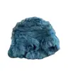 Sombrero de peluche para mujer, sombrero de pescador de pelo de conejo, nuevo sombrero de peluche de invierno 2023, cálido, para cabeza grande, cara pequeña, peludo