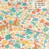 Tecido de sarja de algodão estampado floral pastoral vestido de bebê DIY Jardim de infância Lençol Colcha Capa de tecido