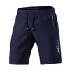 Shorts de Verão Masculino Transfronteiriço Secagem Rápida Cinco Pontos, Solto Elástico Toque Gelado Respirável Esportivo para Exterior Praia Tamanho Plus